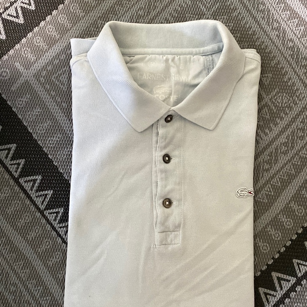 End of year Clearance Sale!  
Lacoste size 2 Mens button Pullover